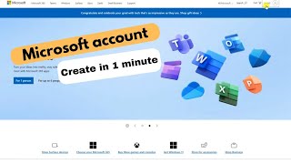 Microsoft account create in  just one minute @tech__india