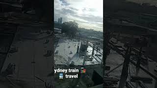 Sydney train 🚂🚆 travel