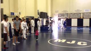 Modesto Junior College Spring 2014 Co-Ed Beginning Judo Final Exam