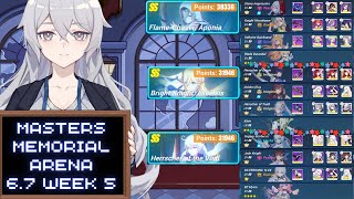 Honkai Impact Masters Memorial Arena (6.7 Week 5) | Aponia 38336 | BKE 31946 | HoV 31946