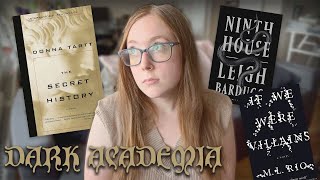 DARK ACADEMIA READING VLOG