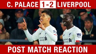 MENTALITY MONSTERS STRIKE AGAIN! Crystal Palace 1-2 Liverpool Fan Reaction #CRYLIV