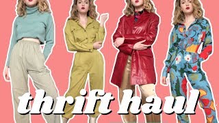 THRIFT HAUL: thrifting in NYC for fall & winter