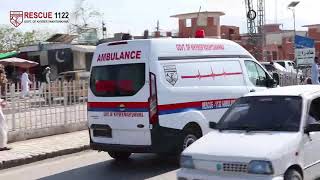 RESCUE 1122 PAKISTAN AMBULANCE SERVICE