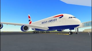 MOUNTAIN - The Story of Britain Airways 89. (Roblox PTFS)