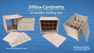 Silibox Cantinetta - wine cellar folding box