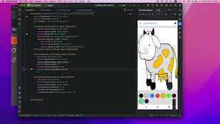 Coloring book for kids using Flood Fill Algorithm  for Android with Kotlin