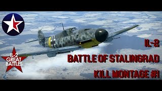 Il-2 Battle of Stalingrad | Bf-109 F-4 | Multiplayer Kill Montage #1