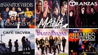 MANÁ - ENANITOS VERDES - JUANES - HOMBRES G - TRANZAS - COMPLICES EXITOS - ROCK EN ESPAÑOL CLASICOS