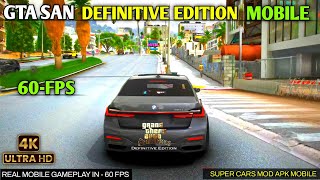 Gta Sa Definitive edition mobile gameplay 🔥 #gtasanandreas #gtasanremastered #gta #gta5