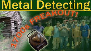 #292 Metal Detecting, 1700s FREAKOUT!