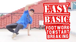 5 Easy & Basic Footwork to Start Bboying AKA Breakdance