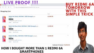 How I bought Redmi 6A more than 1 Unitin flashsale | PAVANSAIKODANDA