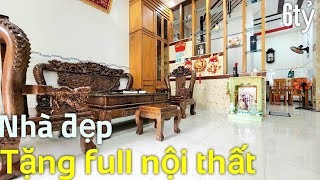 Bán nhà Bình Tân NỞ HẬU 4.54m, 4 tầng.TẶNG FULL NỘI THẤT. GIÁ RẺ | gần chợ Bình Trị Đông (Đất Mới)