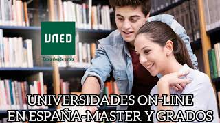 🇪🇸 4 UNIVERSIDADES 100 % ON-LINE EN ESPAÑA💻📔// ESTUDIAR UN MASTER O GRADO EN ESPAÑA POR INTERNET