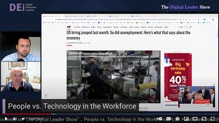 Digital Leader Show: People vs Technology in the Workforce