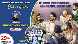 TWENTY-SIXTH SUNDAY IN ORDINARY TIME |Daily TV Mass, Sunday  29th September, 2024