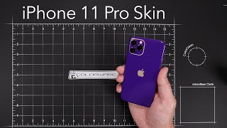 iPhone 11 Pro ColorWare Skin Installation