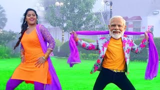 Chunri chunri song || Salman Khan || Biwi No.1 || Modi and  mamta