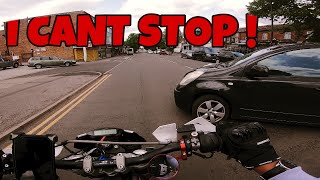 Car Tried To KILL ME! | 50cc Supermoto