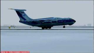 Il-76 TD Hard landing in fog