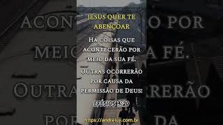 JESUS QUER TE ABENÇOAR! Efésios 3:20 - ANDRÉ IUJI