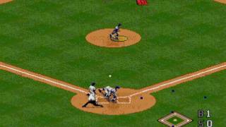 World Series Baseball 96 Gameplay HD✔ Sega Genesis Mega Drive let's play Walkthrough