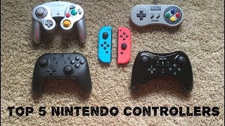 Top 5 Nintendo Controllers