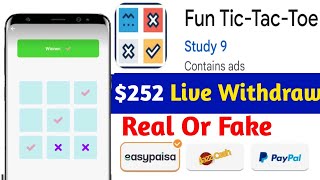 Fun Tic-Tac-Toe  Winner:  X  X  ✔ Study 9 real or fake