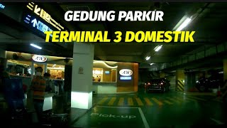 SUASANA TERMINAL 3 DOMESTIK SOEKARNO HATTA MALAM HARI #carvlog