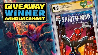 Announcing the VeVe CGC Comic Giveaway Winner!