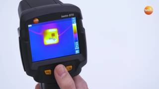 Testo 865, 868, 871 and 872 Thermal Imagers - Configuring quick select key