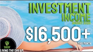 How I Made $16,500+ this Month in Investment Income | Stock Portfolio Review