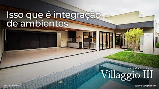 Villaggio III - Casa à venda - Um exemplo de integração de ambiente - Bauru / SP