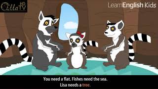 The ballad of Lisa the lemur - LearnEnglish Kids - ELLA TV - قناة ايلا