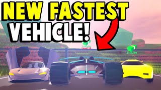 The Brand New Level 10 Volt 4x4 Is The New Fastest Vehicle!!? | Roblox Jailbreak Speed Test!