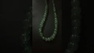 Green Cherry quartz beads necklace to buy comment for details#greencherryquartz#pumpkinshapebeads#