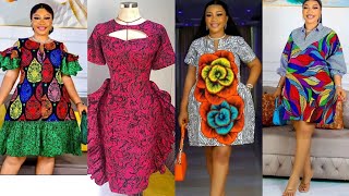 STYLISH AND COLOURFUL SHORT AFRICAN DRESS STYLES FOR LADIES