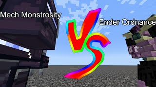 Mech Monstrosity vs Ender Ordnance  Minecraft  Mob Battle