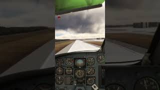 Cessna 414AW landing 🛬 #msfs #microsoftflightsimulator2020