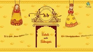 Wedding invitation video || Saheli & subrajoti.........