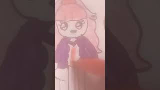 cute drawing of girl