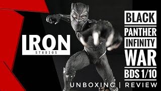 Iron Studios BLACK PANTHER BDS Art Scale 1/10 - unboxing & short review