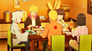 Boruto invites Mitsuki to dinner with his family | Naruto Family funny moments