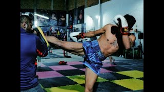 Zitácuaro se prepara para el debut profesional de "Maniaco" en Muay Thai