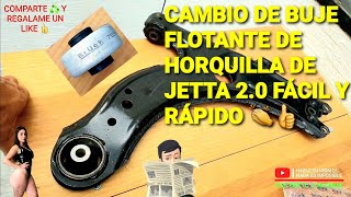 COMO CAMBIAR buje flotante de HORQUILLA de jetta clásico o mk4 2.0