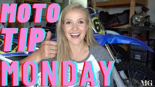 MOTO TIP MONDAY WITH MON | Helpful dirt bike tips & tricks