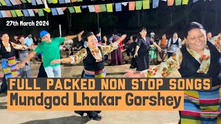 Mundgod Lhakar Gorshey || Full Packed || Mundgod Doeguling || 27th March 2024 || Tibetan Vlogger