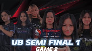 TEAM FITALITY VS SMART OMEGA EMPRES | SNAPDRAGON PRO SARIES WOMEN’S LEAGUE |#snapdragon