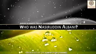 Who was Nasiruddin Albani Salafi